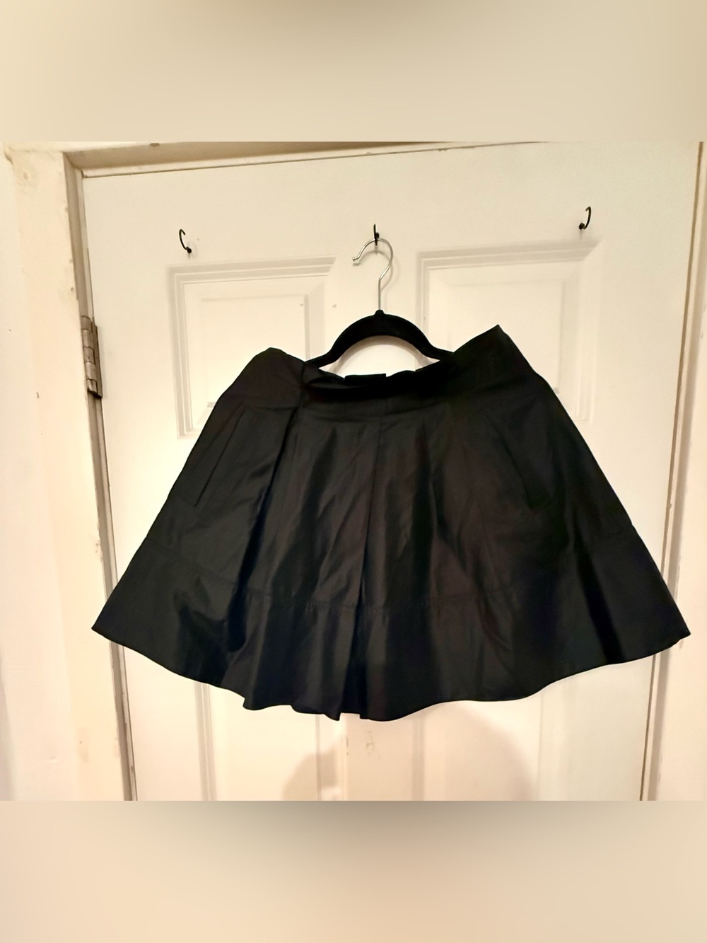 Orchirly Black Circle Skirt - Women's Flared Skater